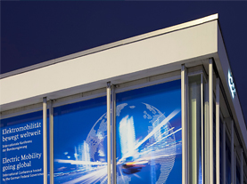 Gestaltung der »International Conference Electric Mobility«