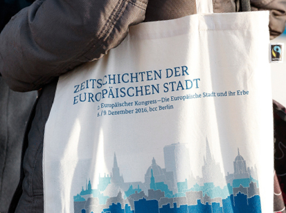 Grafik für den Kongress »Zeitschichten der Europäischen Stadt«