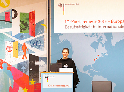 IO-Karrieremesse im Auswärtigen Amt